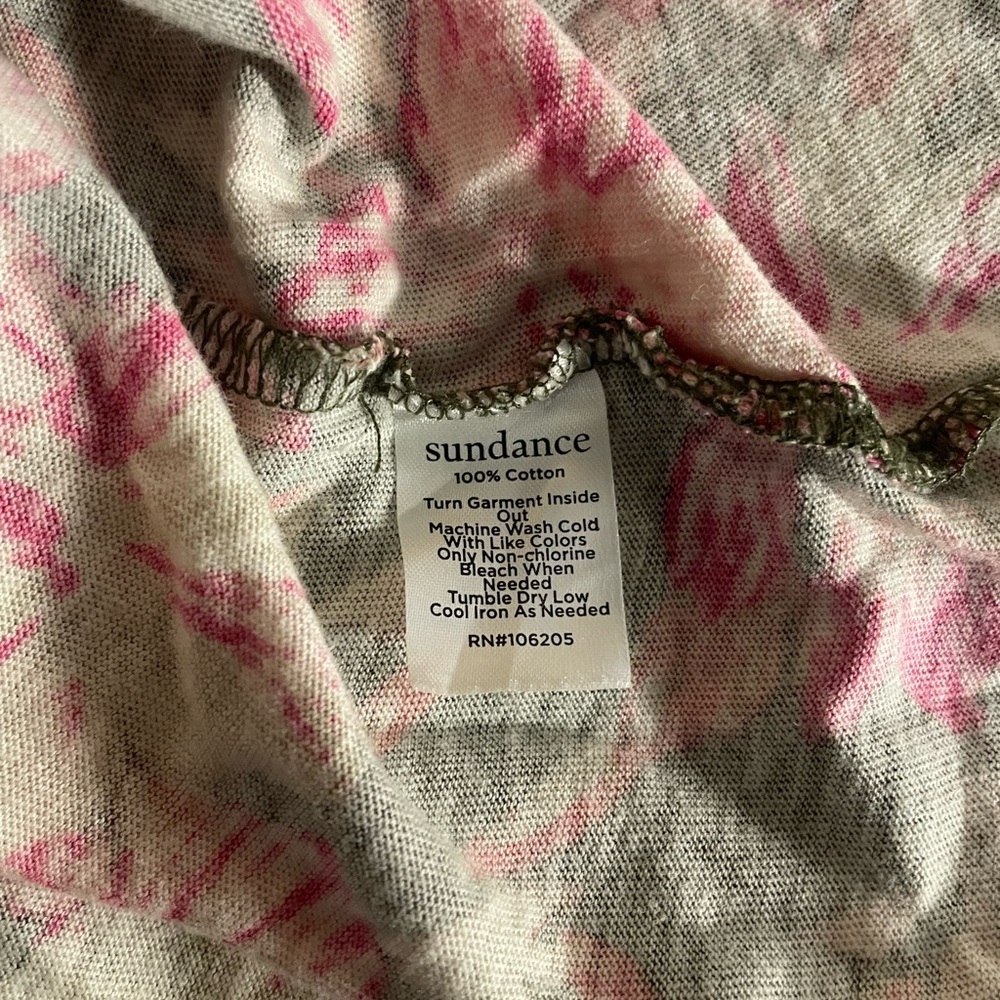 185. Sundance Floral Tee, Size XL, EUC - Picture 6 of 6